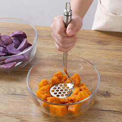 Kitchen Gadgets Masher Household Mashed Potato Masher Baby Food Supplement Manual Masher Fruit Crusher