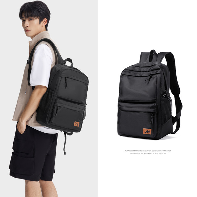 Lee official new backpack boys backpack junior high school student high