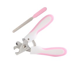 Popular Stainless Steel Pet Nail Clipper Set Cat Nail Trimming Dog Cleaning and Beauty Tools in Stock