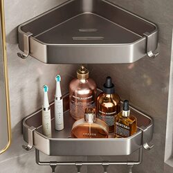 German Craftsmanship, No-Drill Toilet Wall-Mounted Washstand, Wall-Mounted Floor-Standing Bathroom Storage Rack, Bathroom Shelf