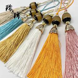 Curtain Accessories, Decorative Materials, Hanging Tassels, Imitation Jade Small Hanging Balls, Modern Curtain Headers, Sofa Towels, Pillow Tassels