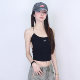 Big boss street dance trendy hot girl suspender vest backless women look slim and breathable summer commuting niche design 6877