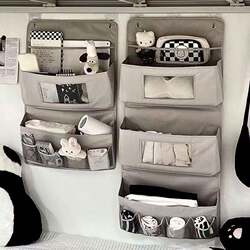 Student Dormitory Storage Magic Tool: Hanging Pocket Behind the Door, Wardrobe Storage Bag, Hanging Bag, Wall-Mounted Bedside Hanging Storage Bag