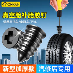 Specialized Rubber Nail Kit for Vacuum Tire Repair, Quick Tire Repair Nail Set for Car Tires, Motorcycles, and Electric Vehicles