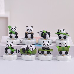 2026 New Model Jingdezhen Rotating Small Ornaments, Cute and Creative Desktop Home Decor, Internet Celebrity Hot Item, Rotating Ceramic Toy