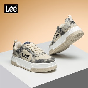 Lee official men's shoes 2025 winter new men's casual shoes men's trendy shoes fashion canvas style sneakers for men