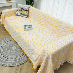 Sofa Cover Cloth Cover Set 2025 New Model All-Season Universal Sofa Cover Anti-Cat Scratch Full Cover Sofa Towel