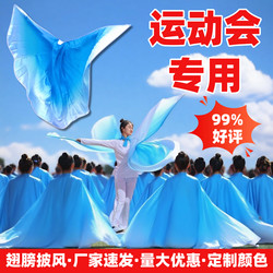 Wings Dance Props Cape Sports Meeting Entrance Creative Props Primary School Students Large Opening Ceremony Formation Group Exercise