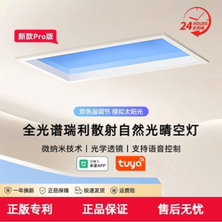 Full-Spectrum Blue Sky Light, Natural Light for Dining Room and Living Room, Integrated Ceiling-Mounted, Already Connected to Mi Home Clear Sky Light