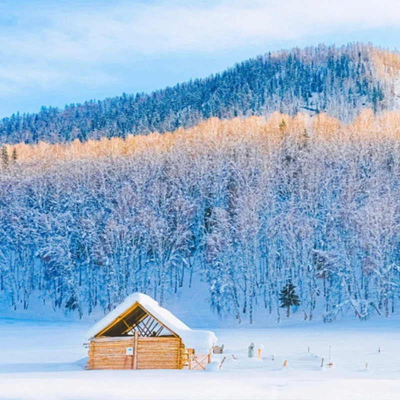 2-6人mini团 |新疆旅游9天禾木喀纳斯赛里木湖临崖咖啡MPV7座车|