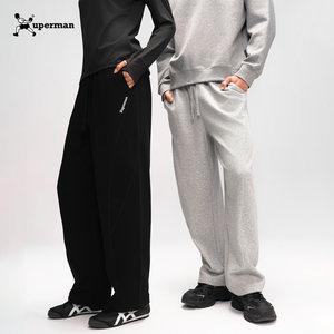 
Xuperman Hasselblad line simple straight pants new loose casual sports pants for men and women versatile couple trousers