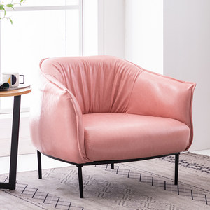 Sofa single two -person three -person leather bar coffee shop furniture living room shop business office simple sofa