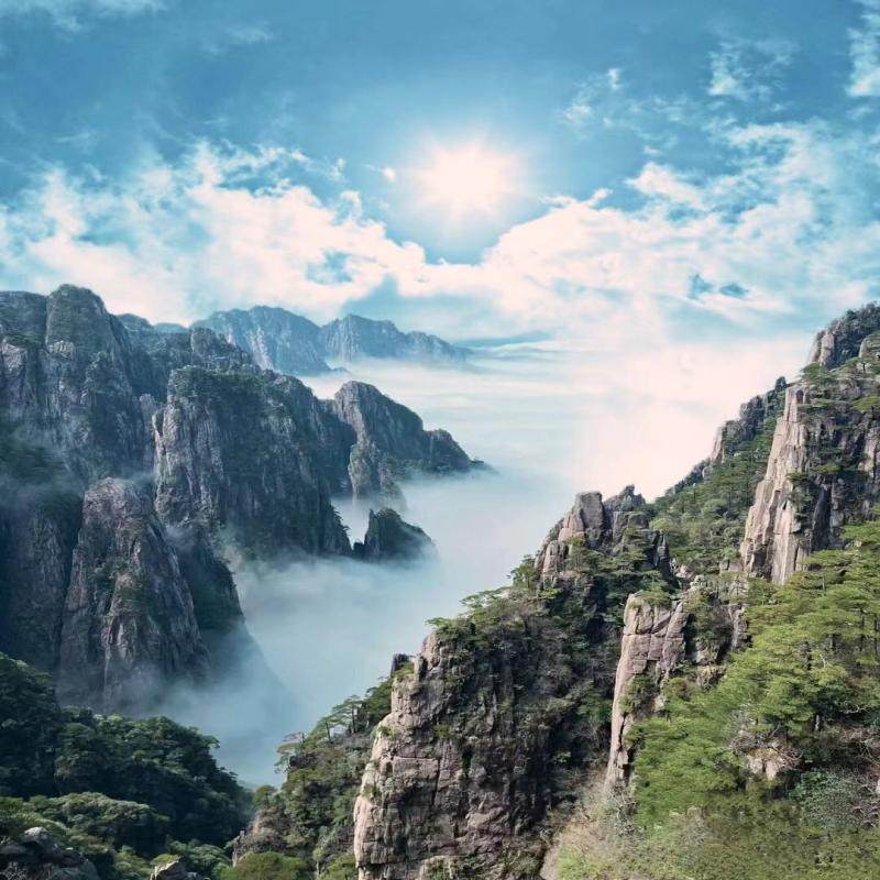 井冈山庐山景德镇婺源篁岭三清山6天5晚跟团游夜游婺女洲