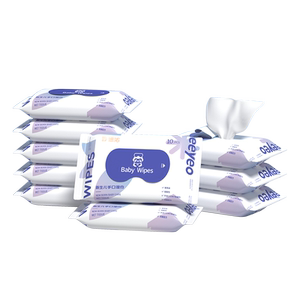 Deyou baby wipes, newborn hand, mouth and fart special household cleaning wipes for young children, affordable large package 80 pumps
