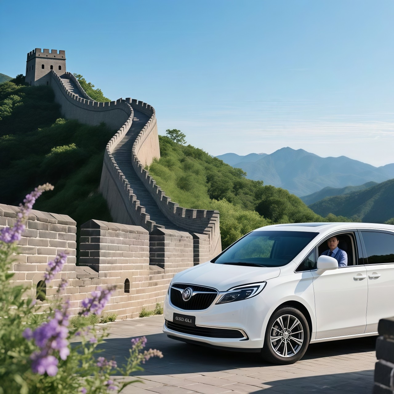 北京包车八达岭长城/慕田峪长城包车游一日游上门接送私家团含票