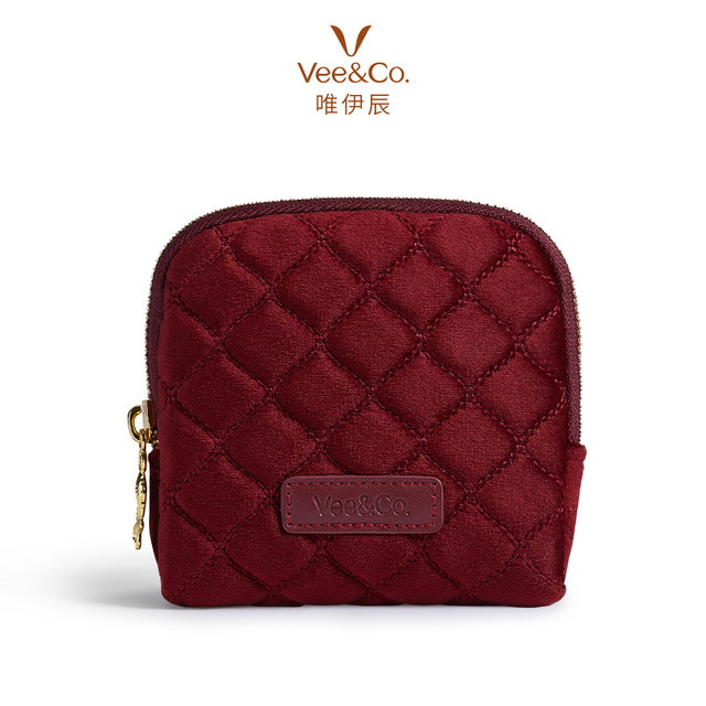 Weiyichen high-end velvet portable gold necklace and ring storage bag, a perfect choice for birthday gifts