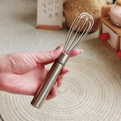 304 stainless steel egg beater, manual thick mixing rod and noodle egg whisk, extended baking tool home