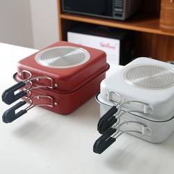 Let’s go for a picnic~ The pot lid is also a non-stick pan, a frying pan, a soup pot, an outdoor camping cookware, a folding kitchen utensil