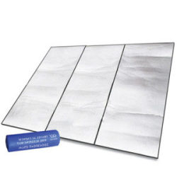Lazy outdoor 3*3 meter large moisture-proof mat picnic mat tent mat children's play mat