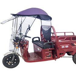 Electric tricycle awning awning rain-proof special parasol windshield scooter awning battery car awning