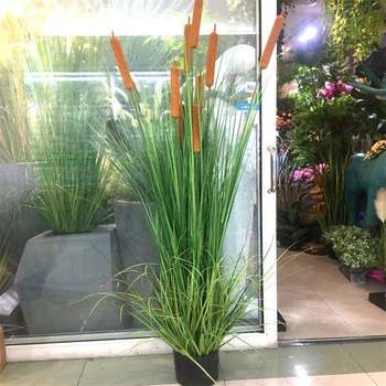 
Onion grass S simulation potted waterscape candle plant gardening B&B soft decoration green home color decorative ornaments