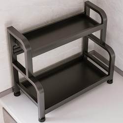 Kitchen Storage Rack Multi-Functional Condiment Organizer for Kitchen Oil, Salt, Vinegar, Seasoning Jars, Countertop Spice Rack