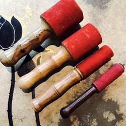 Terre De Rui Song Bowl Mallet Bass Mallet Straight Grinding Rod Nepalese Handmade Bowl Hammer Buddhist Sound Bowl Professional Copper Chime Percussion Stick