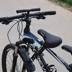 Mountain bike child safety seat front armrest bicycle front beam universal child seat infant seat