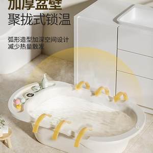 
Baby bath tub baby bath tub newborn 10013550 children's bath tub large size infants and young children can sit and lie down for home use