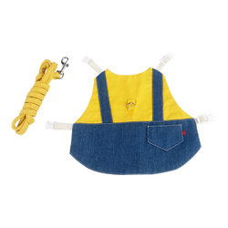 Pet rabbit clothing leash rabbit kitten cat lop rabbit decoration clothing travel photo