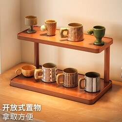 Desktop Storage Rack Cup Holder for Dining Table Countertop Workstation Water Cup Coffee Cup Tea Set Small Cup Holder on the Table