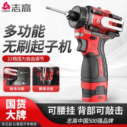 Chigo Electric Screwdriver Lithium Battery Screwdriver Household Tool Rechargeable Screwdriver Electric Screwdriver