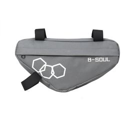 Bicycle bag, mountain bike tool bag, bicycle front beam bag, riding equipment, triangle saddle bag, accessories, upper tube bag