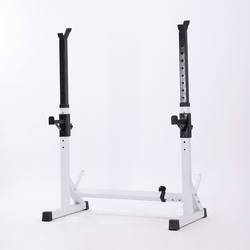Home-Use Bench Press Rack, Squat Rack, Fitness Equipment, Home-Use Men's Barbell Set, Adjustable Height Bench Press Bench, Weightlifting Bench