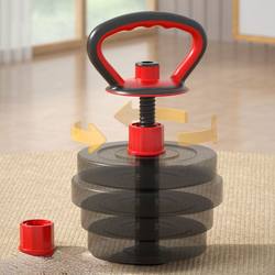 Adjustable Kettlebell Fitness Equipment for Home Use, Indoor Student Dumbbell Push-Up Stand, Upgraded Handle Accessories
