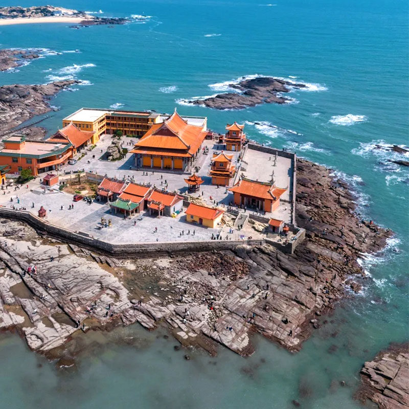 泉州六胜塔+祥芝码头+洛伽寺+石狮黄金海岸+梧林古村落一日游