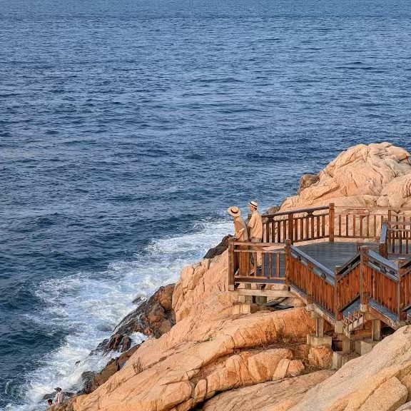 福州连江海滨北茭村平流尾黄岐沙滩奇达村-旗冠顶沉船一日游