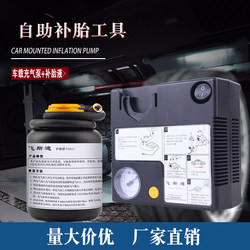 Car Vacuum Tire Repair Fluid New Energy Electric Fuel Vehicle Universal Air Pump Tire Repair Fluid Tool Set