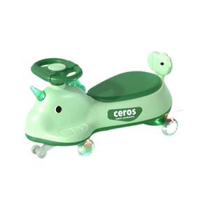 
G children's twist car, anti-rollover, adults can sit on it, slide with music, push the universal wheel baby unicorn