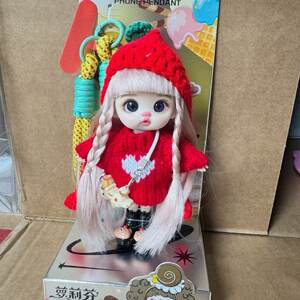 
Haute couture lolifen doll Internet celebrity trendy play bag hanging key chain dress up doll doll gift doll doll