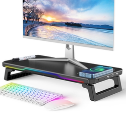 USB monitor elevated device for watching dramas