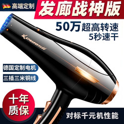 German Hair Dryer for Home Use, High-Power, Salon-Specific, 3800W Negative Ion Hair Care Quick-Drying Hair Dryer