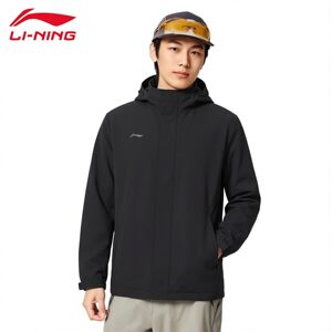
Li Ning sports windbreaker men's spring and autumn new hooded windproof warm sports fitness jacket top AFDV901