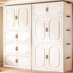 Installation-Free Baby Wardrobe Baby Storage Cabinet Formaldehyde-Free Kidsren's Snack Toy Storage Cabinet Storage Cabinet Home