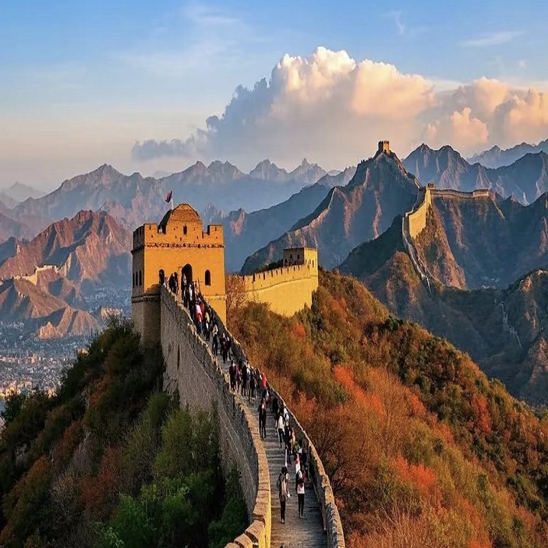 12人北京高端【二环四钻酒店连住】【故宫长城颐和园】小团精品游