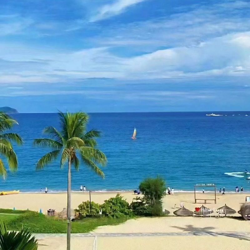 含机票海南三亚旅游分界洲岛亚龙湾游艇直升飞机5天4晚纯玩跟团游