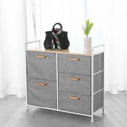 Debris storage basket dirty clothes basket children's toys household storage basket can be added with logo fabric storage box