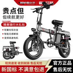 Navigator Mavericks Foldable Electric Power-Assisted Bicycle for Women, Ultra-Light and Portable, New National Standard Electric Bike