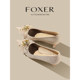 Sheepskin pad pointed high heels for women 2025 new summer beautiful and untiring wedding shoes thin heel crystal single shoes