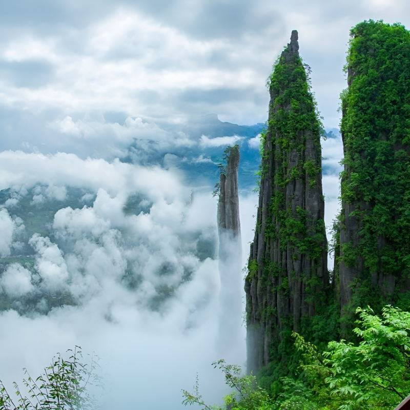 湖北恩施大峡谷+七星寨景区+云龙地缝纯玩跟团一日游